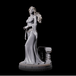 Zoryana - Woman in Red Robes