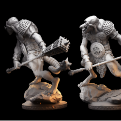 Fimir - Swamp Marauder Miniature