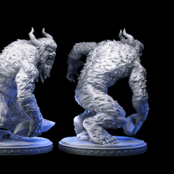 Yeti - Savage Ice Beast Miniature