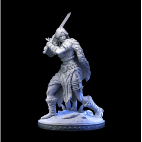 Valkyrie - Ice Realm Barbarian