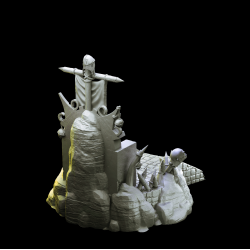 Ogre Throne - Brutal 3D Terrain for Wargames &amp; RPGs