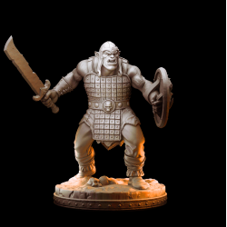 Orc with Sword and Shield