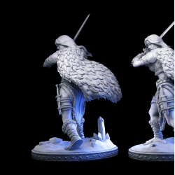 Valkyrie - Ice Realm Barbarian