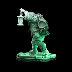 The Queen&acirc;&#128;&#153;s Prospector - 32mm Dwarf Miniature