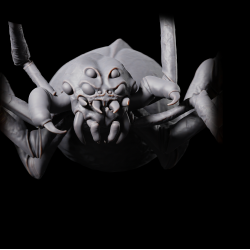 Giant Spider B - Horror-Fantasy 3D Printed Miniature for Tabletop Gaming