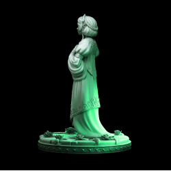 Princess Millandriel - 32mm Resin Miniature for DnD &amp; Fantasy Tabletop Games