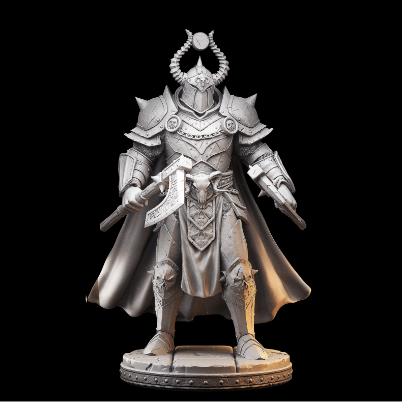 Doomguard  Chaos Warrior Miniature