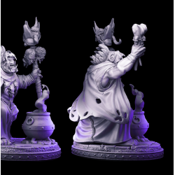 Grawshak the Orc Shaman - 3D Fantasy Miniature