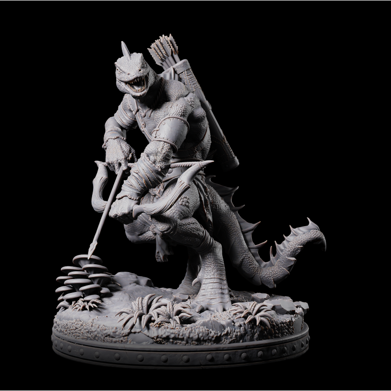 Lizardman Archer
