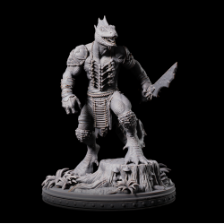 Lizardman with Sword