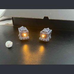 Mine Cart - LED-Ready Resin Terrain Piece (32mm Scale for DnD &amp; Tabletop RPGs)