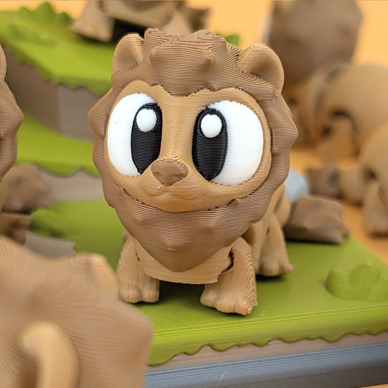 Flexi Lion � Fleksibel L�vefigur