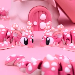 Flexi Mushroom Mini Dragon � magisk mini drage fra svampeskoven