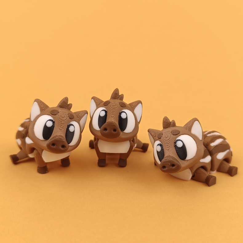 Flexi Mini Boar � Fleksibel Mini Vildsvinefigur