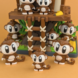 Flexi Monkey � Fleksibel Abefigur