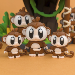 Flexi Monkey � Fleksibel Abefigur