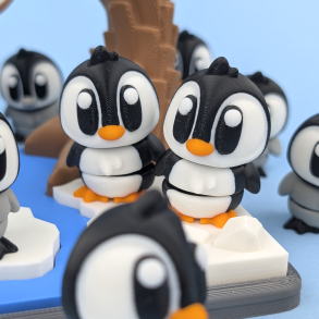 Flexi Penguin � Fleksible Pingvinfigurer