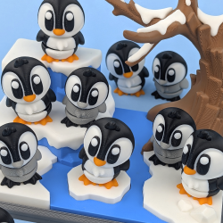 Flexi Penguin � Fleksible Pingvinfigurer