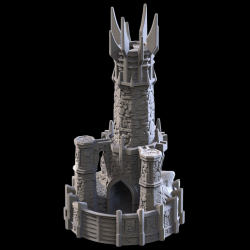 The Dark Tower v2 - Gothic Dice Tower for Tabletop RPGs &amp; Wargames