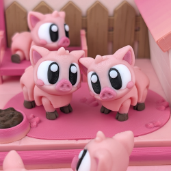 Flexi Piggy � Fleksibel Grisefigur