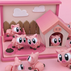Flexi Piggy � Fleksibel Grisefigur