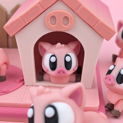 Flexi Piggy � Fleksibel Grisefigur