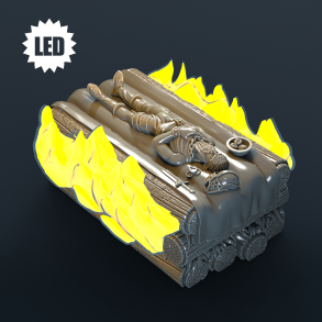 Funeral Pyre - 32mm LED Terrain for Tabletop RPGs & Wargames