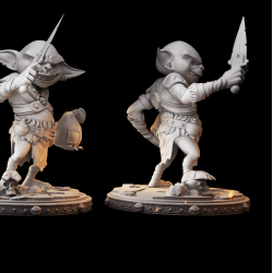 Goblin Cutpurse - 3D Miniature