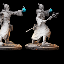 Erius Lumos - Human Wizard with Arcane Orb