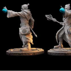 Erius Lumos - Human Wizard with Arcane Orb