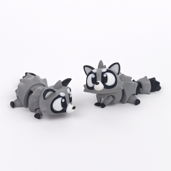 Flexi Racoon � Fleksibel vaskebj�rn-figur (9 cm)