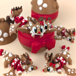 Reindeer Mini Dragon � Fleksibel Rensdyrdrage