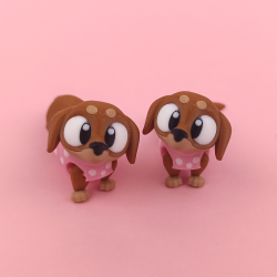 Flexi Figur � Sausage Dog (Gravhund) - 10cm