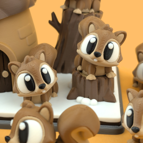 Flexi Squirrel � Fleksibel Egernfigur