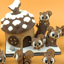 Flexi Squirrel � Fleksibel Egernfigur