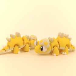 Flexi Figur � Baby Stegosaurus