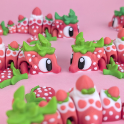Strawberry Pudding Mini Dragon � Fleksibel Jordb�rdrage