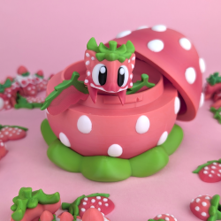 Strawberry Pudding Mini Dragon � Fleksibel Jordb�rdrage