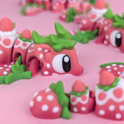 Strawberry Pudding Mini Dragon � Fleksibel Jordb�rdrage
