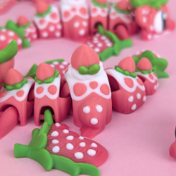 Strawberry Pudding Mini Dragon � Fleksibel Jordb�rdrage