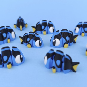 Surgeon Fish � Flexi Figur med Bev�gelige Led