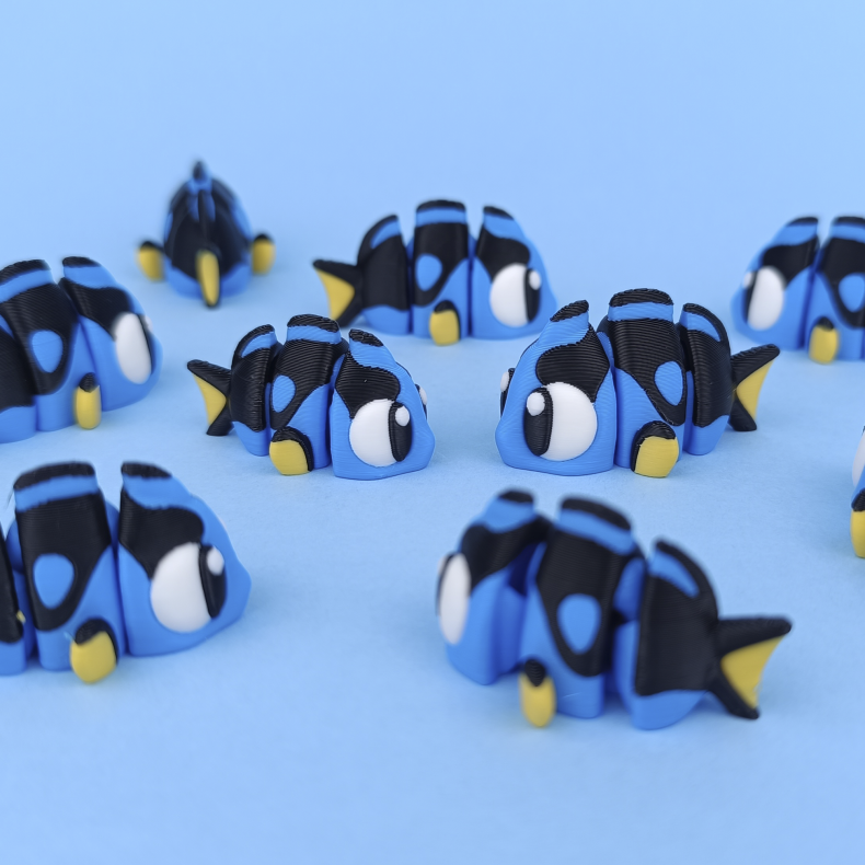 Surgeon Fish � Flexi Figur med Bev�gelige Led