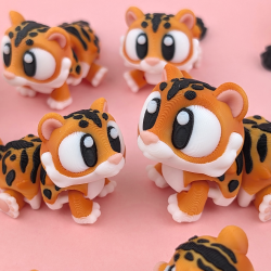 Flexi Tiger � Fleksibel figur med flotte detaljer