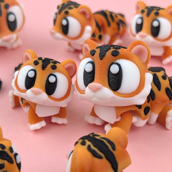 Flexi Tiger � Fleksibel figur med flotte detaljer