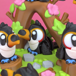 Flexi Toucan � Fleksibel Tukanfigur