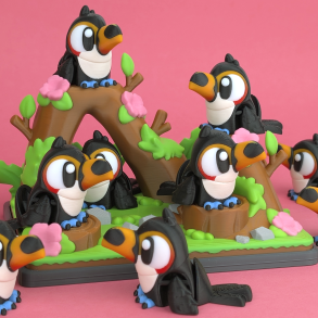 Jungle Park Play Set � Junglemilj� til Flexi Dyr