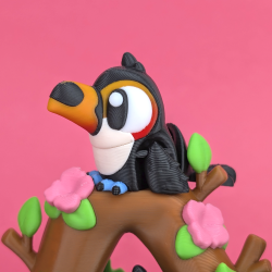 Flexi Toucan � Fleksibel Tukanfigur