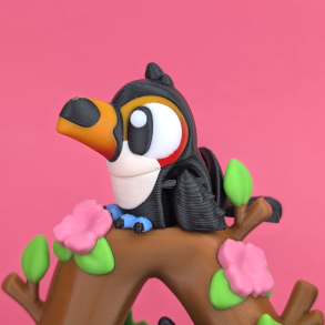 Flexi Toucan � Fleksibel Tukanfigur