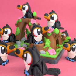 Flexi Toucan � Fleksibel Tukanfigur