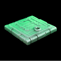 Trapdoor - 32mm Resin Terrain Piece for DnD &amp; Fantasy Tabletop Games